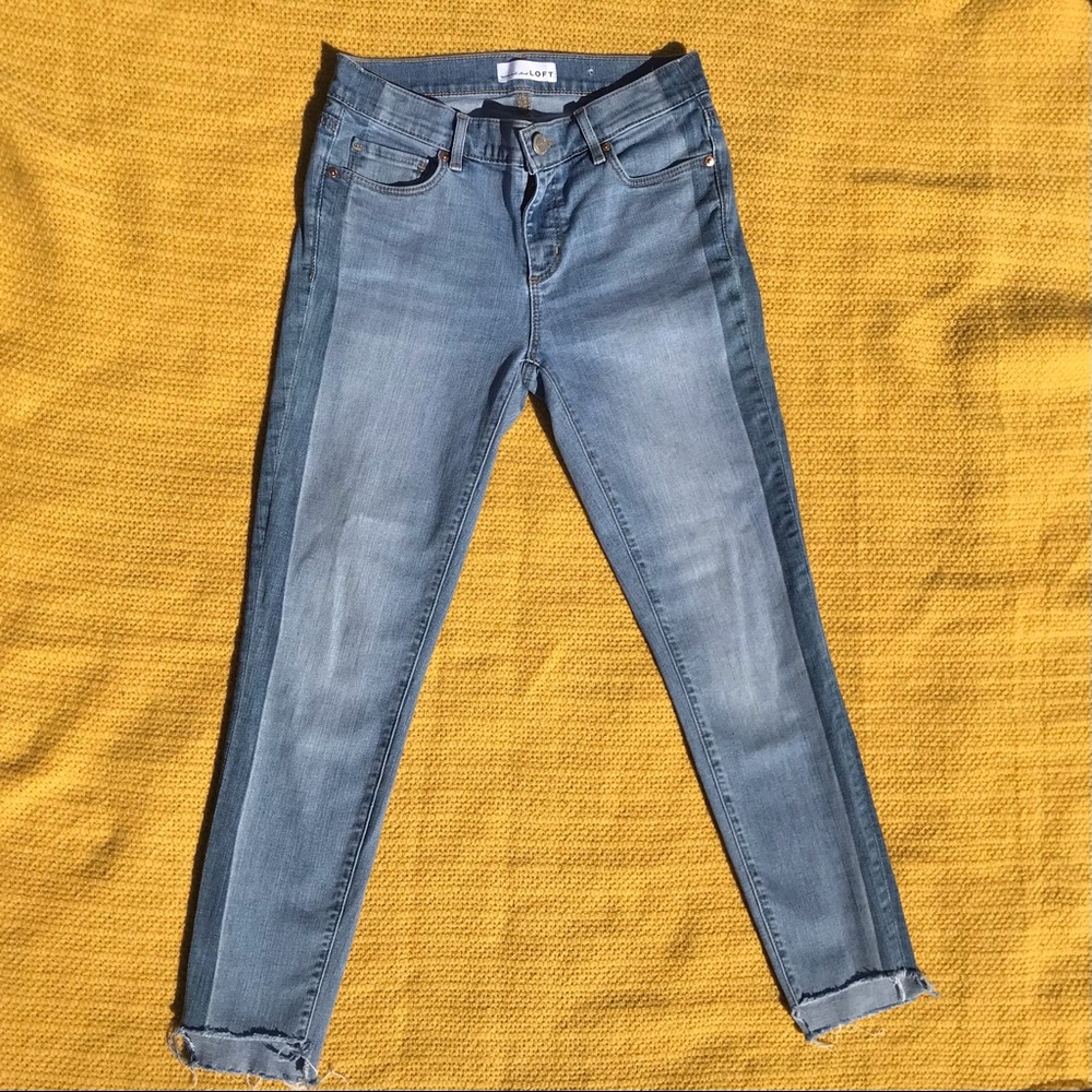 Loft Ankle Crop Jeans